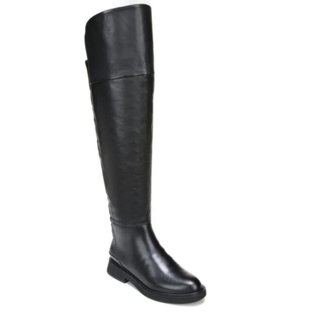 FRANCO SARTO Leather Boots Wide Calf